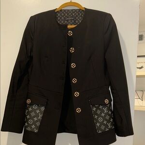 Elegant Black Women's Blazer and Pants set